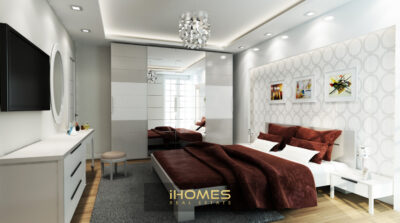 اتاق خواب پروژه اس تاورز استانبول