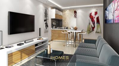 تی وی روم پروژه اس تاورز استانبول