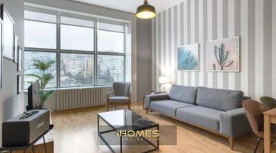 هال پذیرایی پروژه پولات تاور رزیدانس استانبول