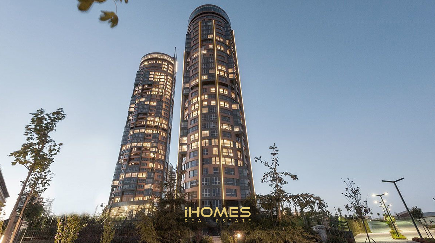 Terrace Tema residential building in Küçükçekmece, Istanbul