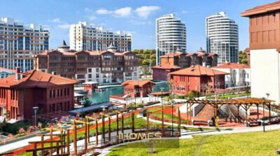 فضای سبز پروژه بوسفوروس سیتی استانبول