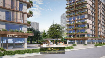 محوطه پروژه صبا کاسا استانبول