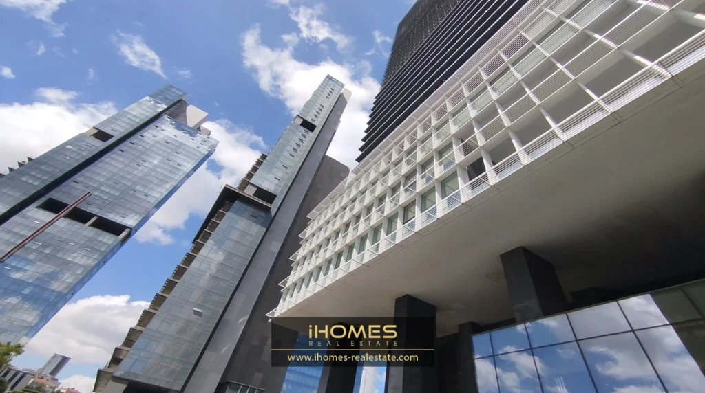Contemporary architecture of Quasar Residence Istanbul